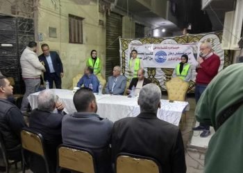 قيادات مستقبل وطن تشارك  فى افتتاح وحدة كفرطهرمس القديمة