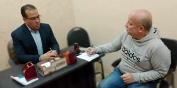 الشاهد المصرى وحوار مع  أمين عام وحدة كفر طهرمس القديمة بحزب مستقبل وطن