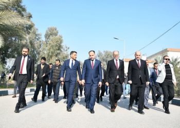 رئيس جامعة الفرات الأوسط التقنية يستقبل محافظ النجف الأشرف