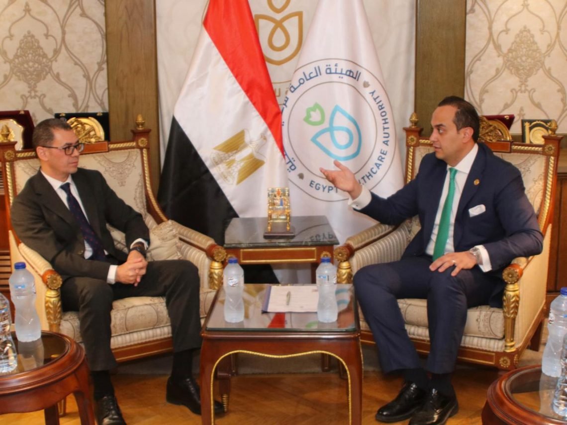 رئيس هيئة الرعاية الصحية يلتقي المدير العام لشركة فياتريس