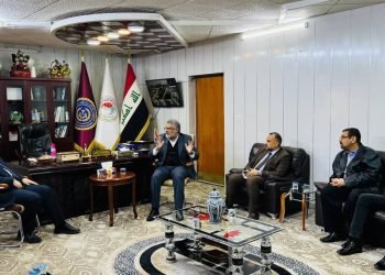 الكلية التقنية المسيب تستقبل رئيس كتلة صادقون لبحث مشاريع التطوير ودعم التعليم