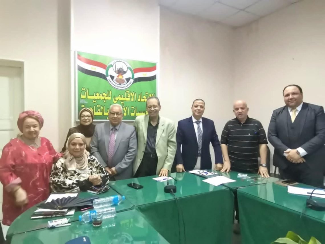 لجنة الثقافة والإعلام بالاتحاد الإقليمى للجمعيات الأهلية بالقاهرة  بعد تشكيلها الجديد