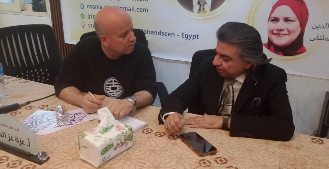 الشاهد المصرى ومدير التحرير  ولقاء مع  ” أمير القلوب ”  بروفيسور  جمال شعبان