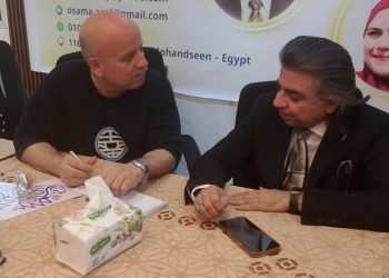 الشاهد المصرى ومدير التحرير  ولقاء مع  ” أمير القلوب ”  بروفيسور  جمال شعبان