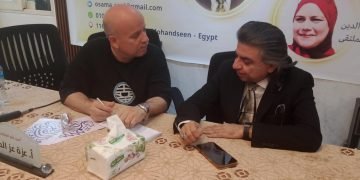 الشاهد المصرى ومدير التحرير  ولقاء مع  ” أمير القلوب ”  بروفيسور  جمال شعبان