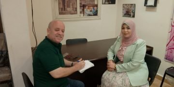 الشاهد المصرى ومدير التحرير  ولقاء مع الشاعرة المبدعة ” هبة الفقى “