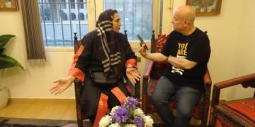 الشاهد المصرى مدير التحرير  يحاور الدكتورة والأديبة القطرية هدى النعيمى