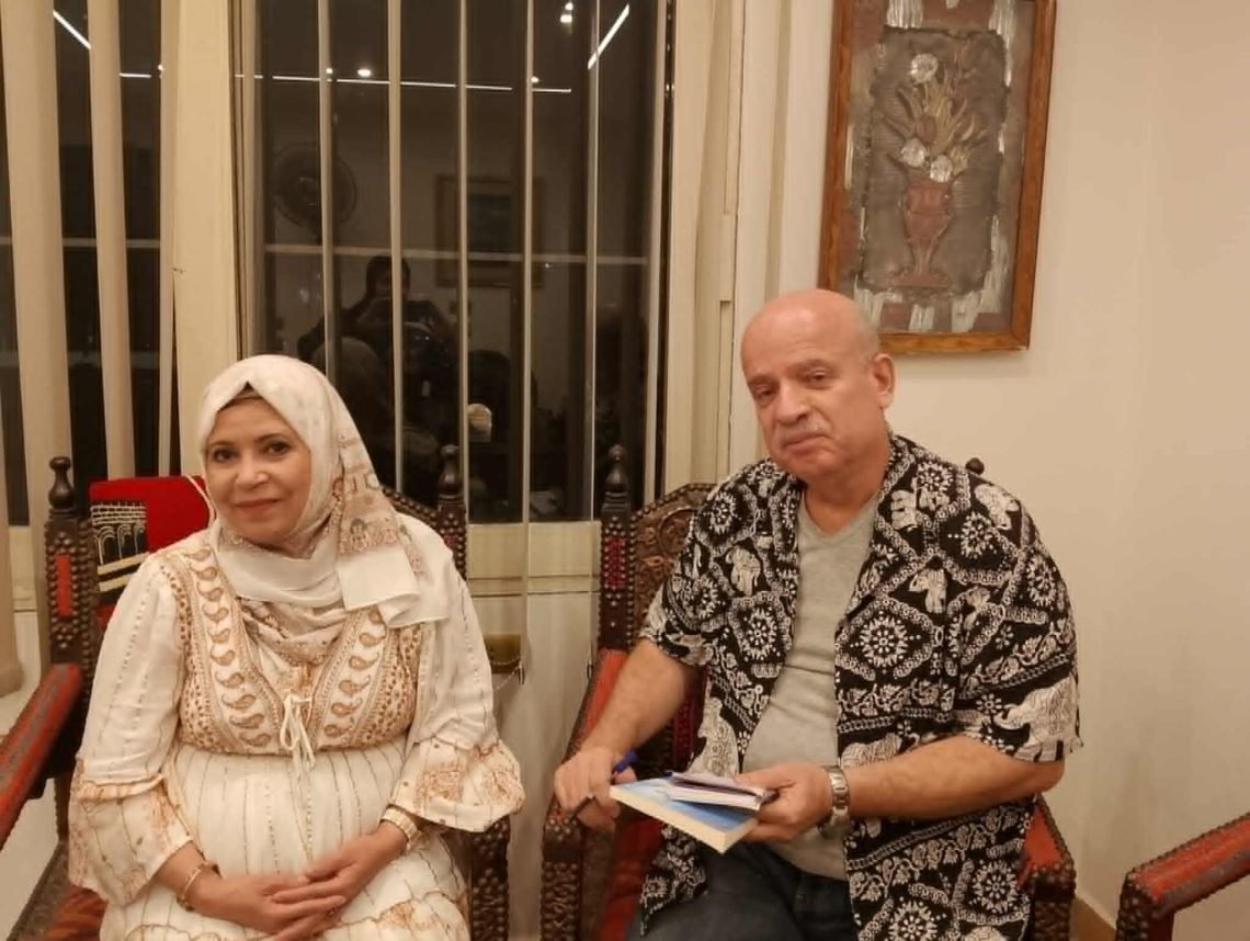 الشاهد المصرى ومدير التحرير  ولقاء مع الكاتبة الجزائرية حكيمة جومانه