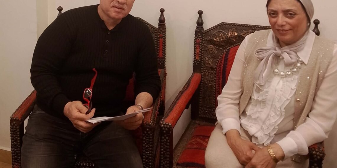 الشاهد المصرى ومدير التحرير وحوار مع —  الدكتورة شيرين الجينجيهى  حين يلتقي الطب بالفن وتُشفى الروح بالألوان