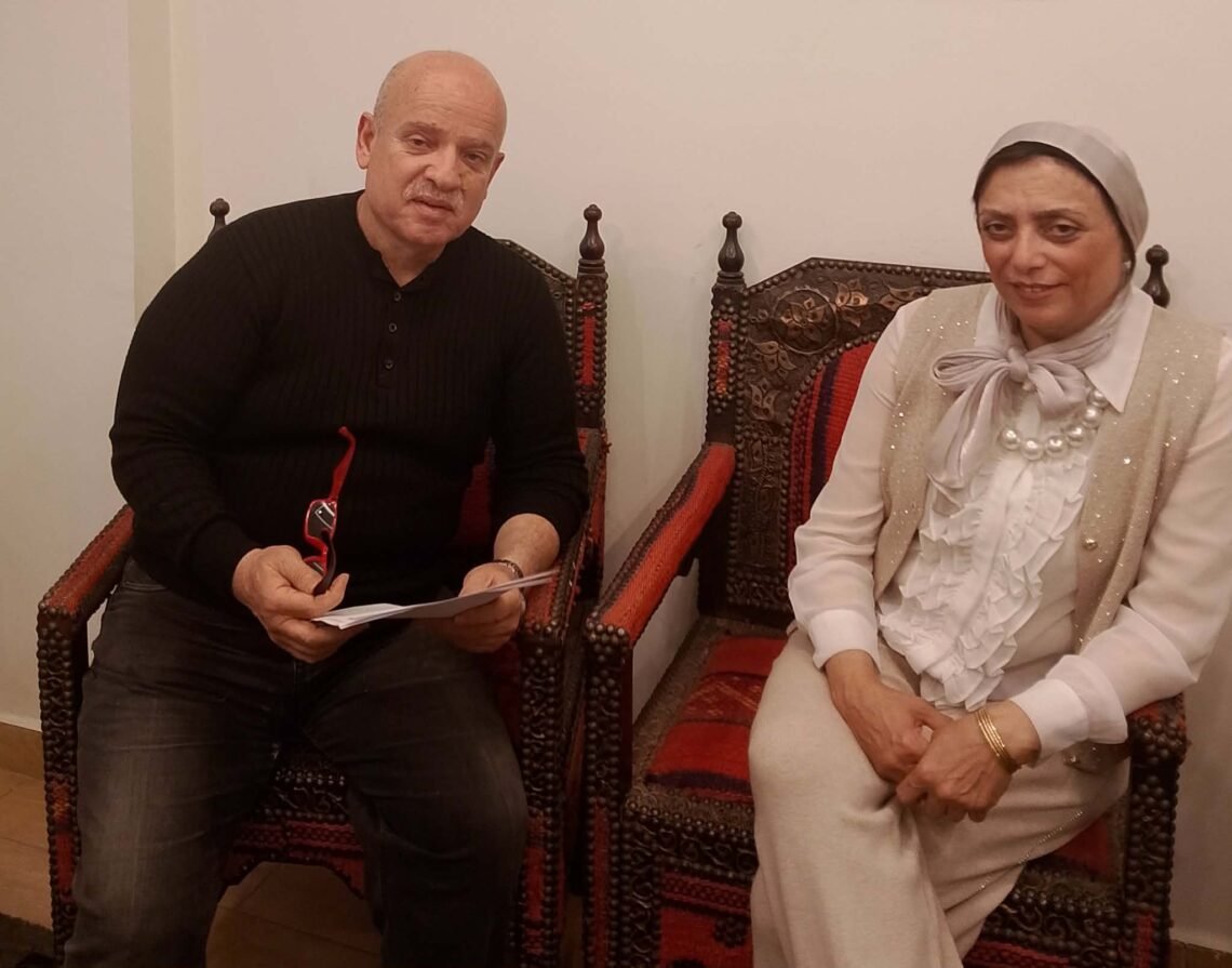 الشاهد المصرى ومدير التحرير وحوار مع —  الدكتورة شيرين الجينجيهى  حين يلتقي الطب بالفن وتُشفى الروح بالألوان