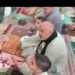 مستقبل وطن مركز زفتي يرسم البسمه على وجوه المواطنين بهديه الرئيس في صلاة العيد بنهطاي