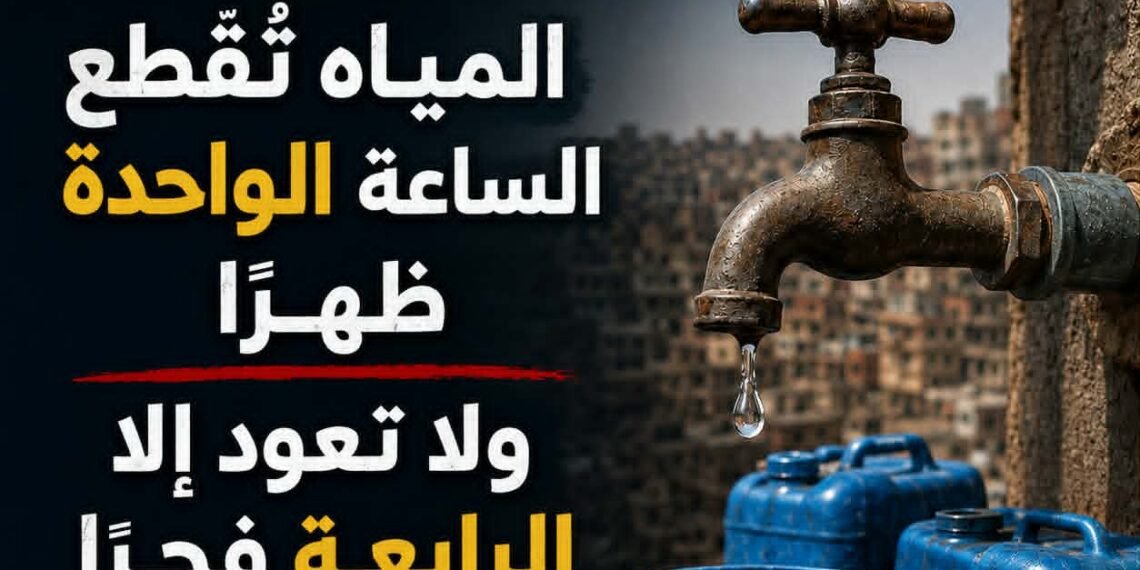 صدق أو لا تصدق ، من عجائب شركة مياه الشرب بالجيزة!