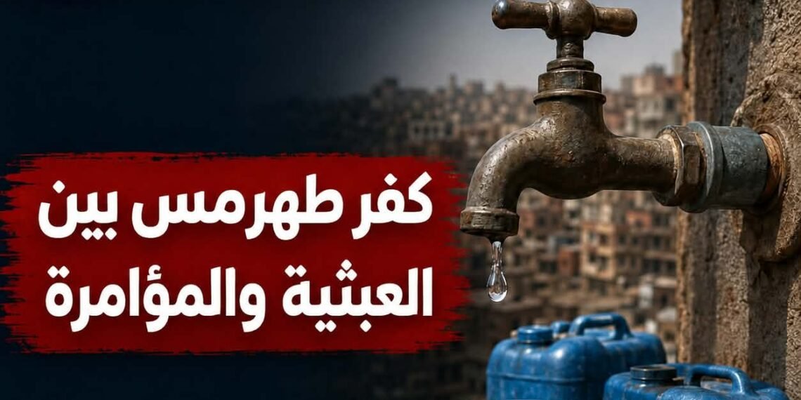 بين العبثية والمؤامرة…  أزمة مياه كفر طهرمس إلى أين؟
